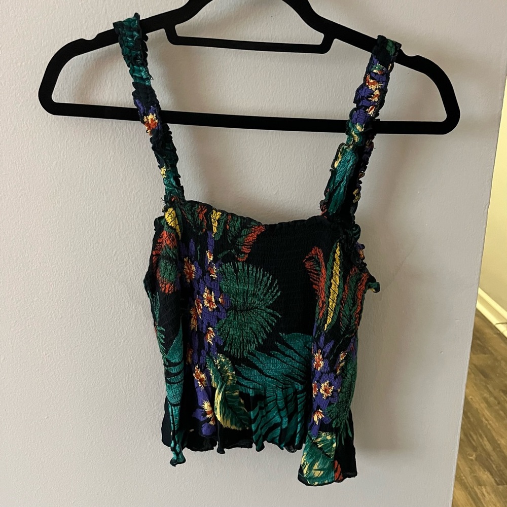 Colorful Ruched Tank